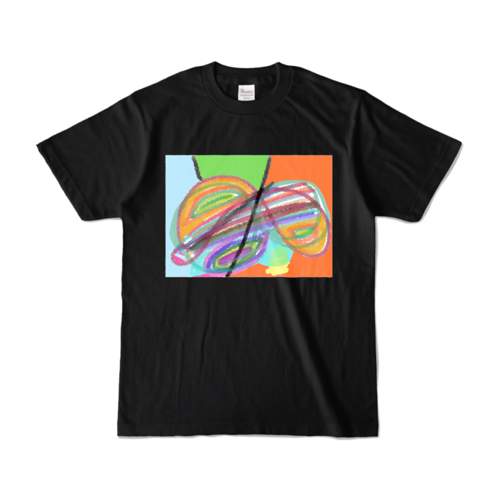 カラーTシャツ - S - ブラック (濃色)