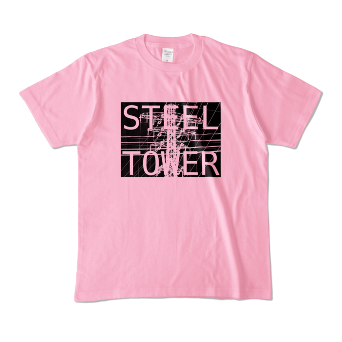 カラーTシャツ - M - ピーチ (淡色)