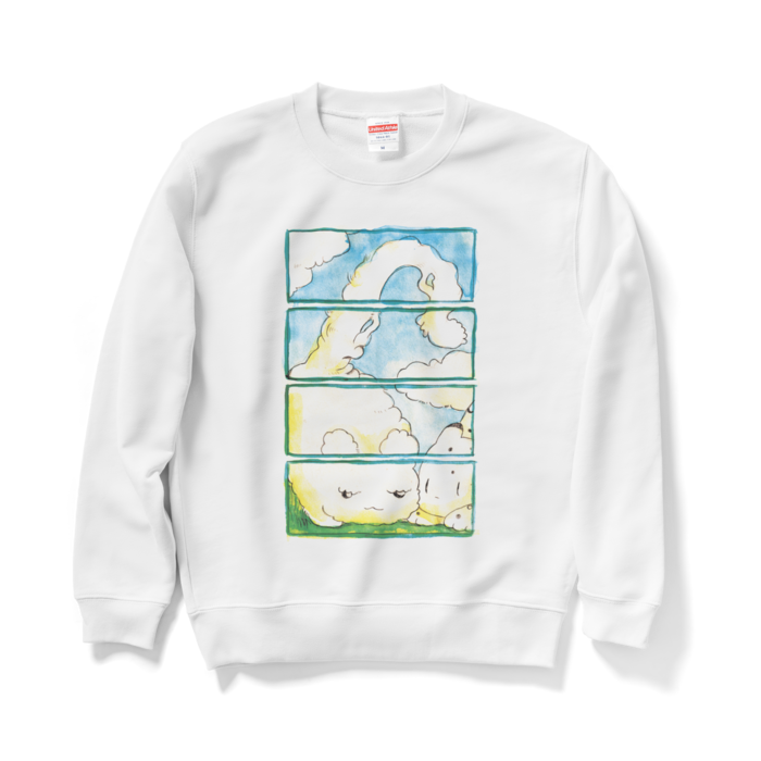 スウェット - M - 雲