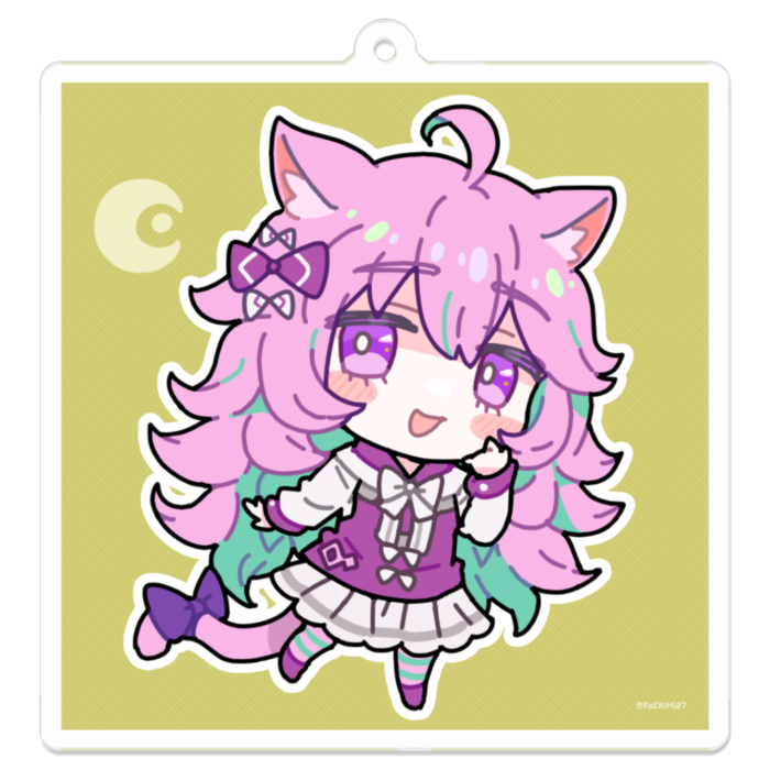 アクリルキーホルダー - 70 x 70 (mm)