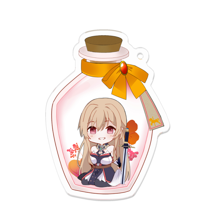 アクリルキーホルダー - 70 × 70 (mm)