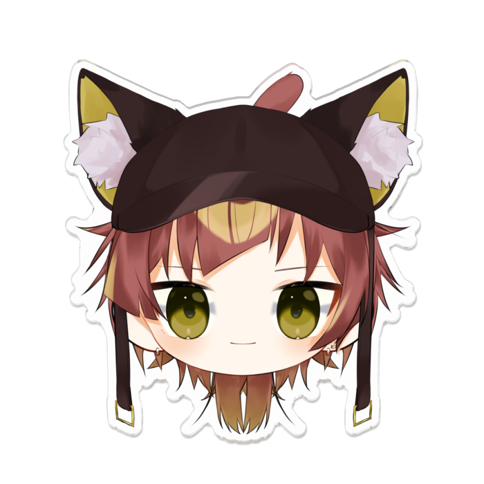 アクリルバッジ - 100 x 100 (mm)
