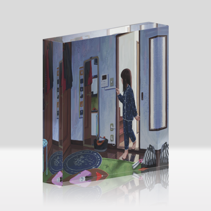 アクリルブロック - 100x100mm