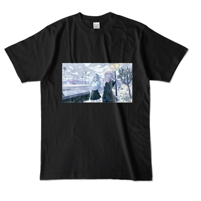 カラーTシャツ - L - ブラック (濃色)