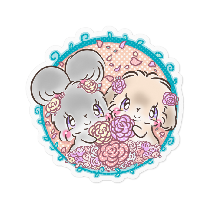 ステッカー - 100 x 100 (mm)