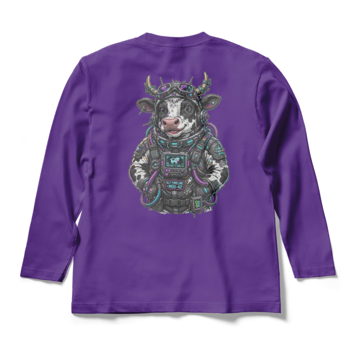 ロングスリーブTシャツ - M - パープル(1)