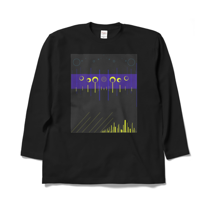 ロングスリーブTシャツ - XL - ブラック