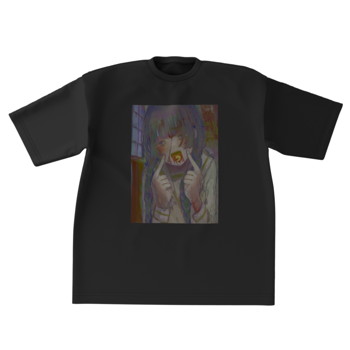 ビッグシルエットTシャツ - XL - 正面