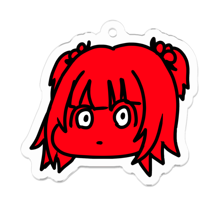 アクリルキーホルダー - 50 x 50 (mm)