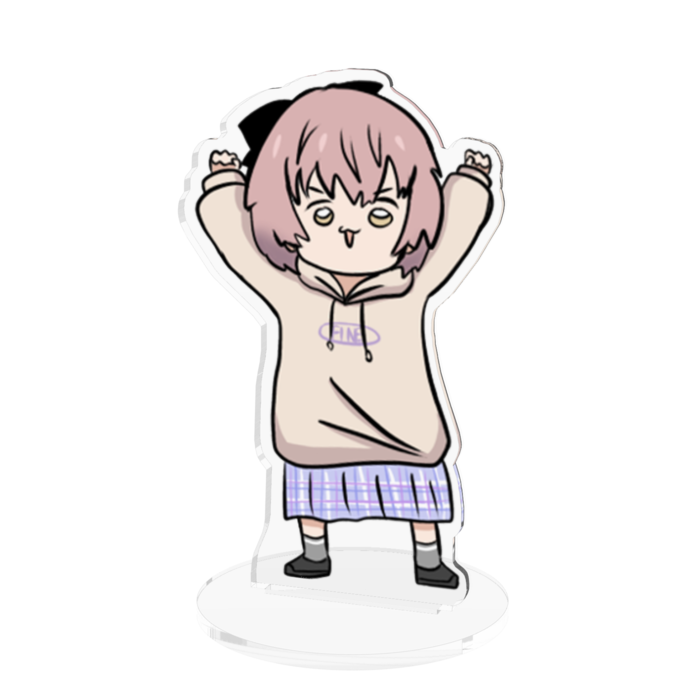 郁田比較的でかいアクリルスタンド 