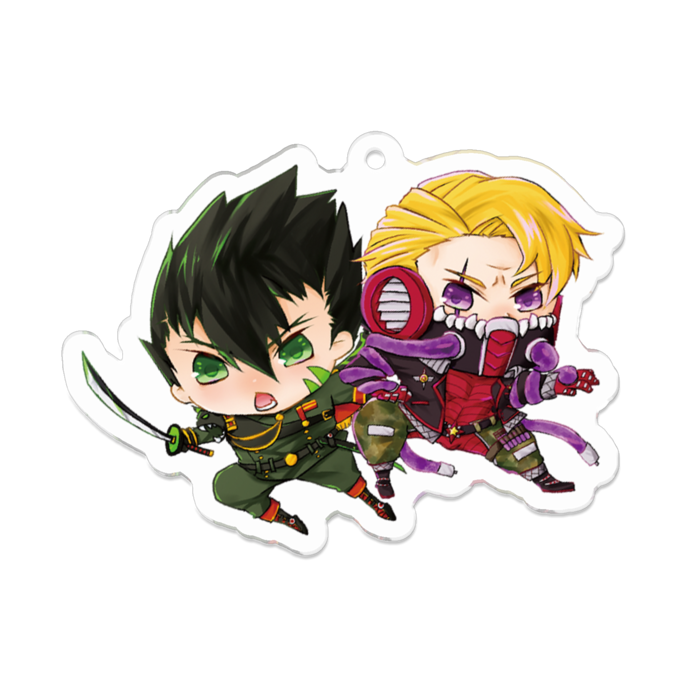 アクリルキーホルダー - 70 x 70 (mm)