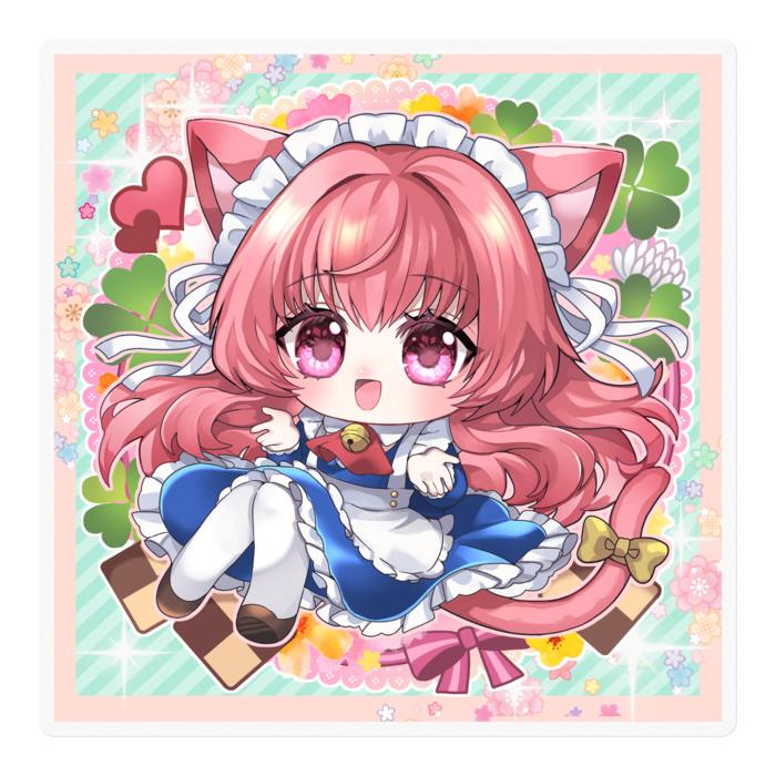 ステッカー - 100 x 100 (mm)