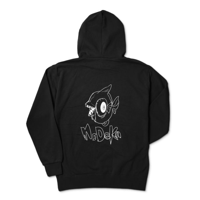 ジップパーカー - XL - 背面