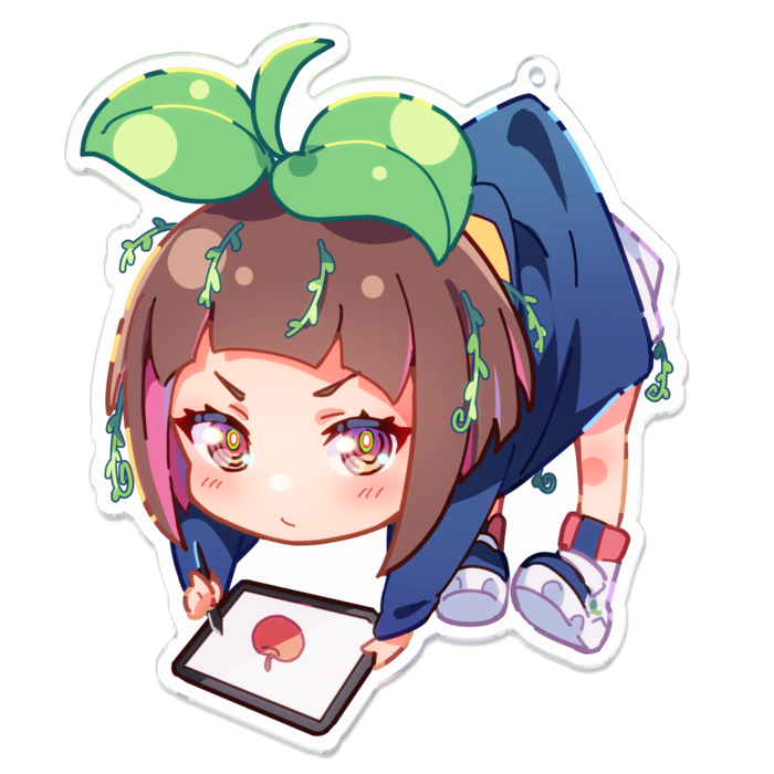 アクリルキーホルダー - 100 x 100 (mm)