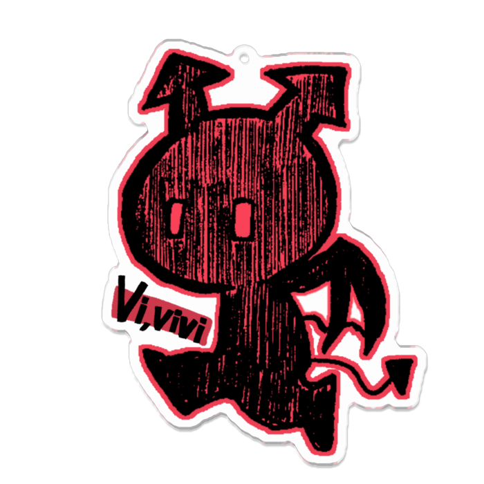 アクリルキーホルダー - 100 x 100 (mm)