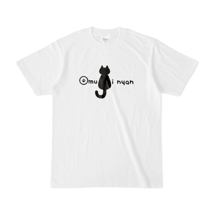 Tシャツ - S - 白×ブラックロゴ