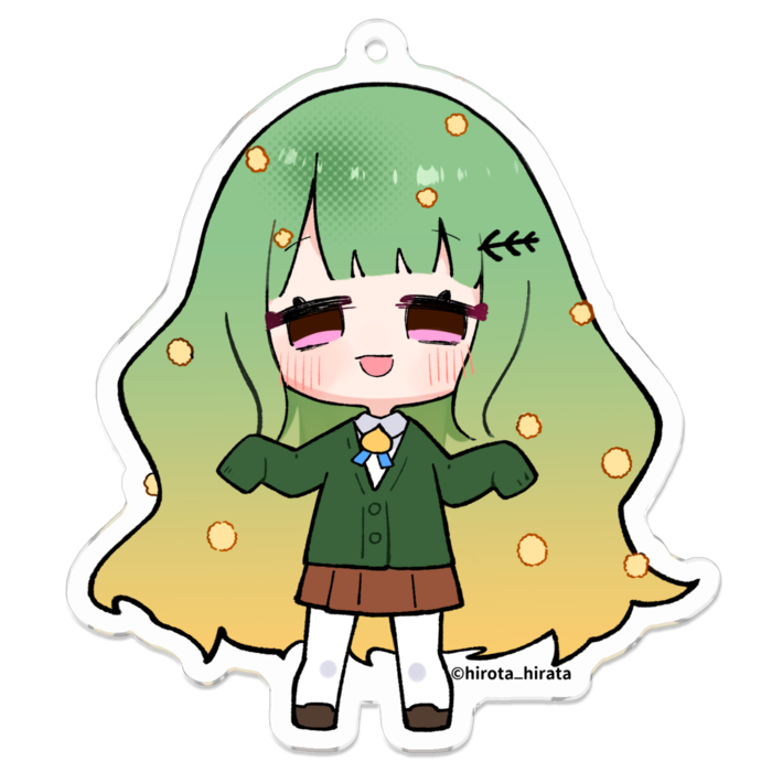 アクリルキーホルダー - 70 x 70 (mm)