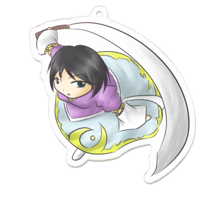 アクリルキーホルダー - 70 x 70 (mm)