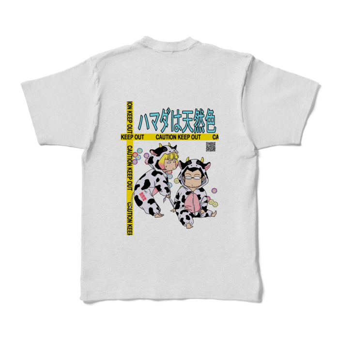 カラーTシャツ - XL - アッシュ (淡色)(1)