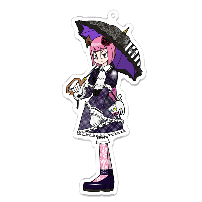 アクリルキーホルダー - 100 x 100 (mm)