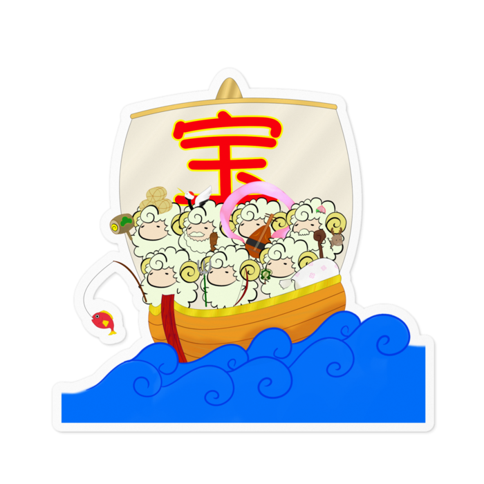 ステッカー - 100 x 100 (mm)