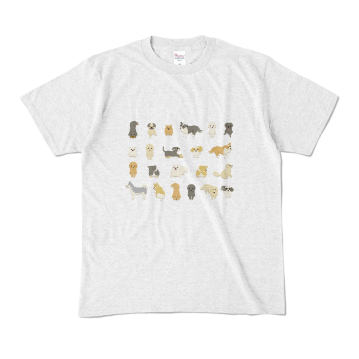 カラーTシャツ　アッシュ　M