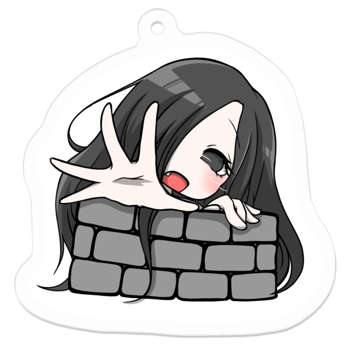 アクリルキーホルダー(コーティング) - 50 x 50 (mm)