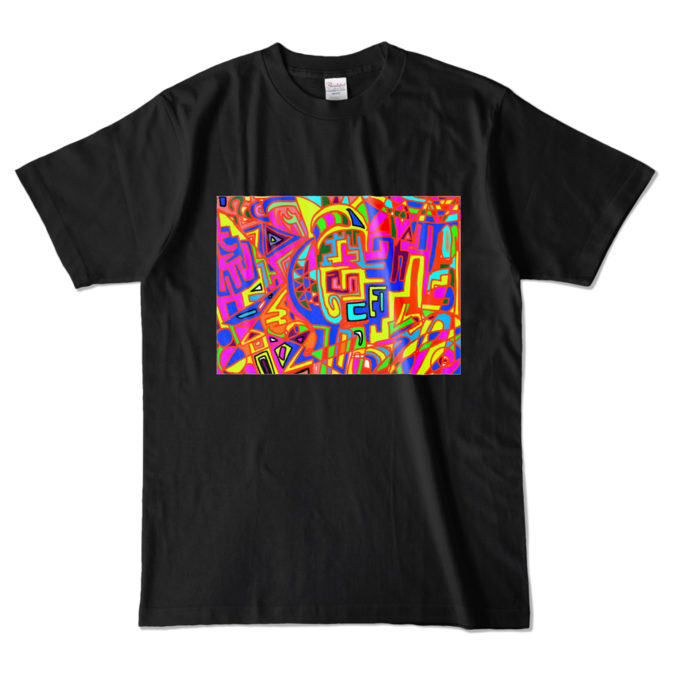 カラーTシャツ - L - ブラック (濃色)