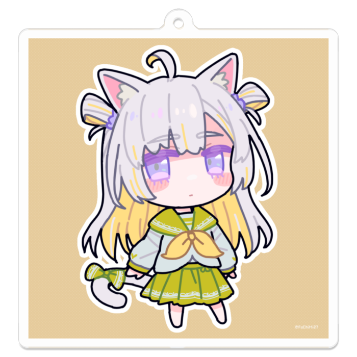 アクリルキーホルダー - 70 x 70 (mm)