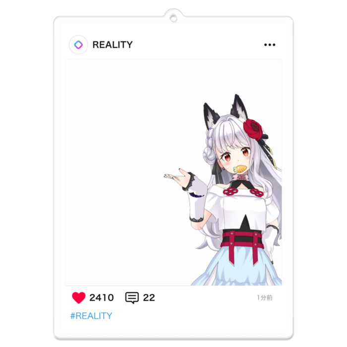 アクリルキーホルダー - 100 x 100 (mm)