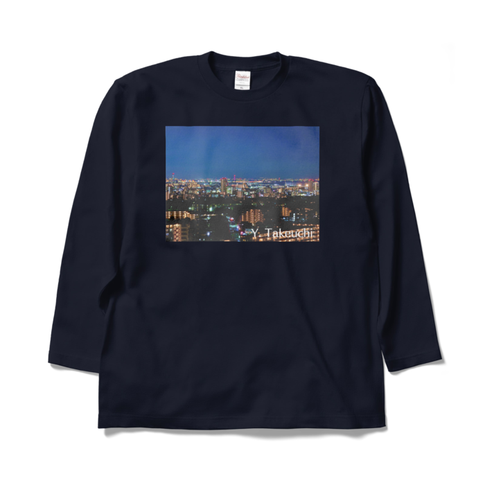 ロングスリーブTシャツ - XL - ネイビー
