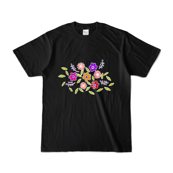 カラーTシャツ - S - ブラック (濃色)