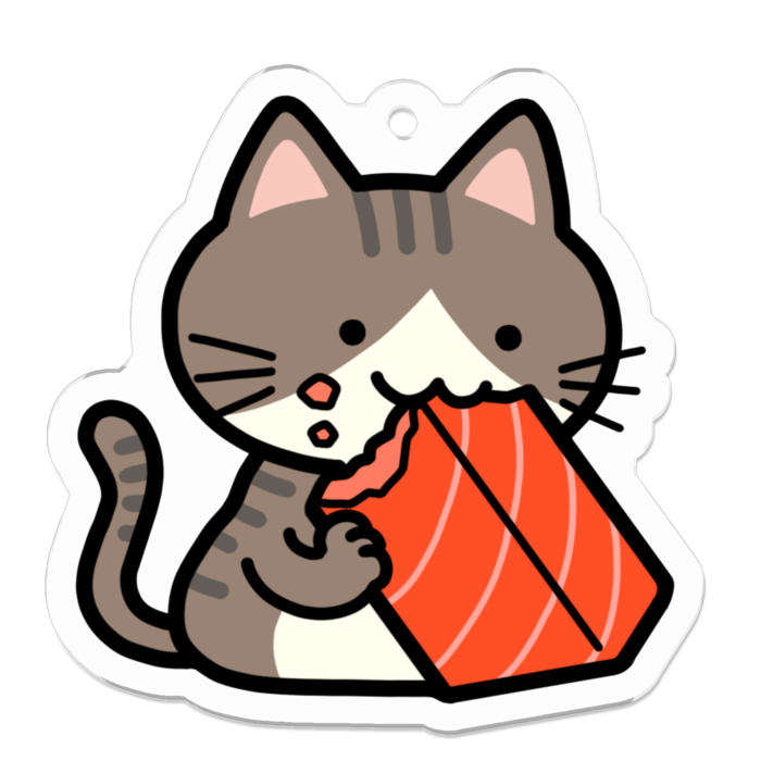 アクリルキーホルダー - 50 x 50 (mm)Ｃ