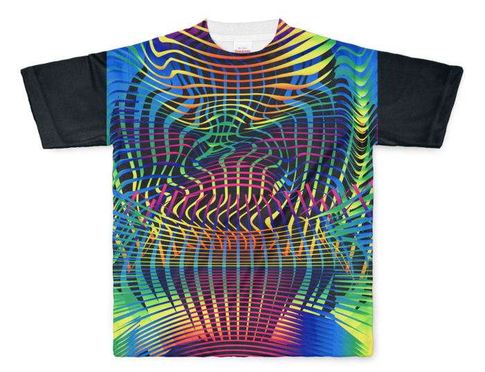 フルグラフィックTシャツ - L - 両面印刷