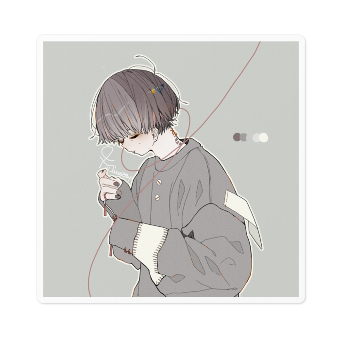 ステッカー - 100 x 100 (mm)