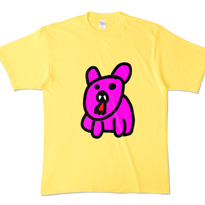 カラーTシャツ - XL - イエロー (濃色)