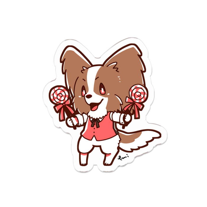 アクリルバッジ - 50 x 50 (mm)