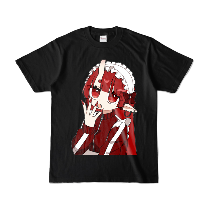 カラーTシャツ - S - ブラック (濃色)