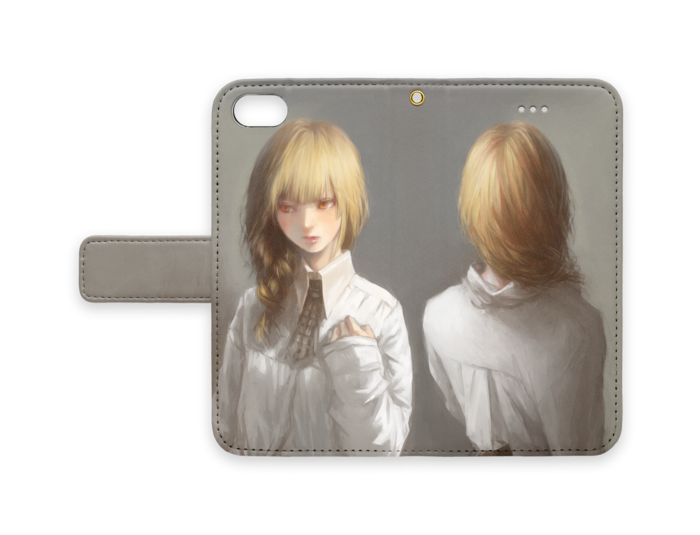 手帳型iPhoneケース - iPhone 8 / 7 - ストラップ穴 あり