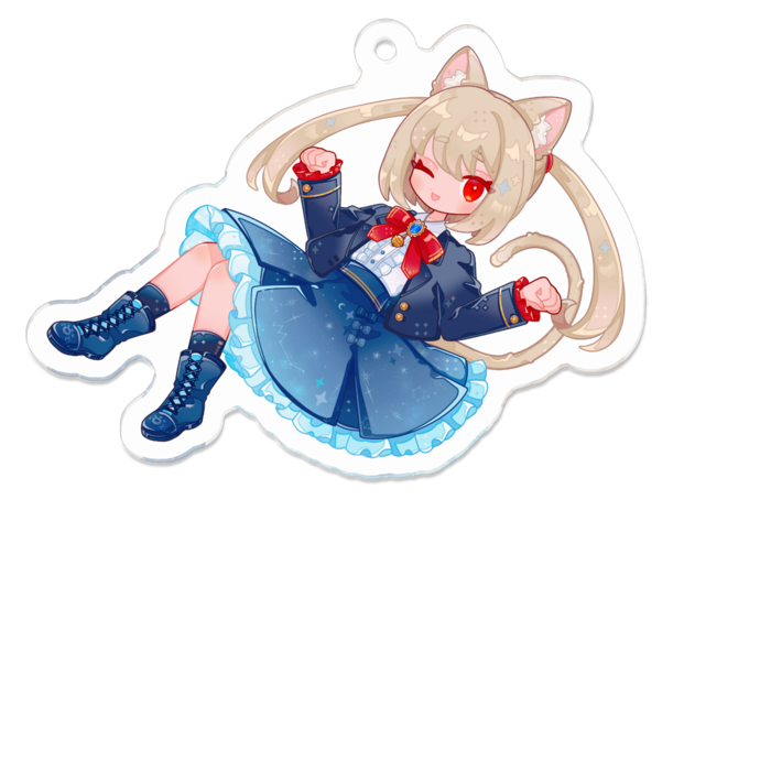 アクリルキーホルダー - 70 x 70 (mm)