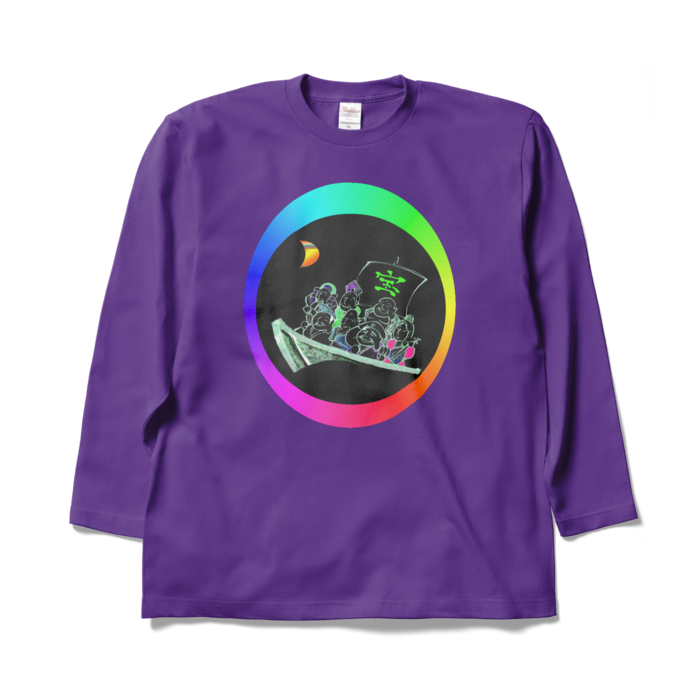 ロングスリーブTシャツ - XL - パープル