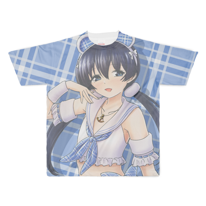 フルグラフィックTシャツ - XL - 正面印刷のみ