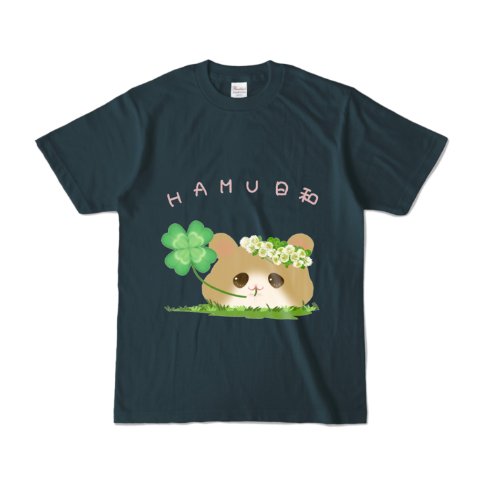 カラーTシャツ - S - デニム (濃色)