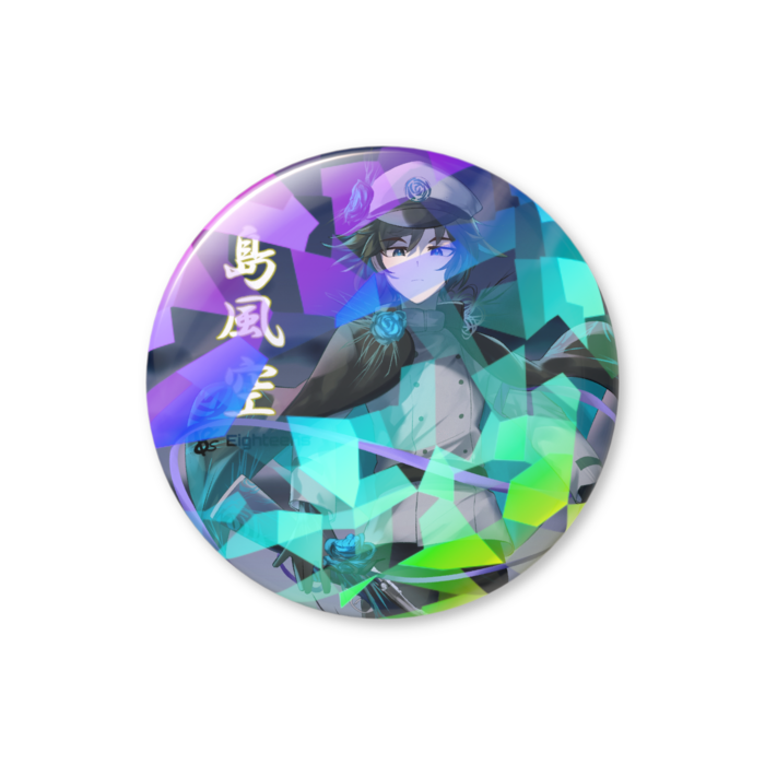 ホログラム缶バッジ - 44mm