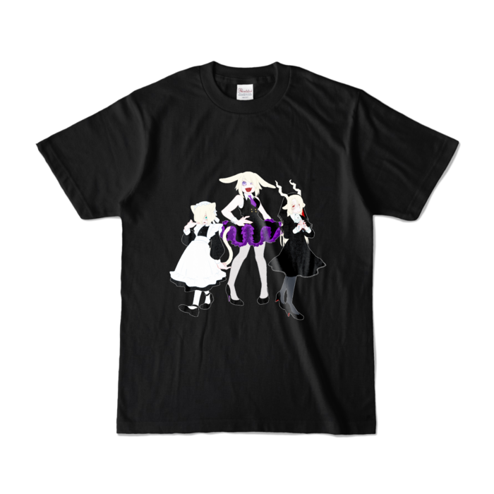 カラーTシャツ - S - ブラック (濃色)
