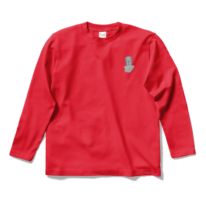 ロングスリーブTシャツ - S - レッド