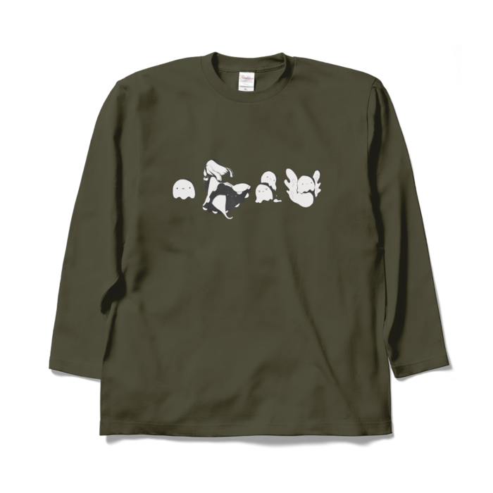 ロングスリーブTシャツ - XL - アーミーグリーン