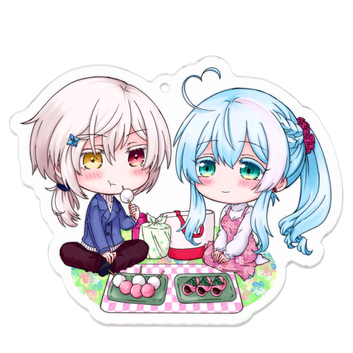 アクリルキーホルダー - 70 x 70 (mm)