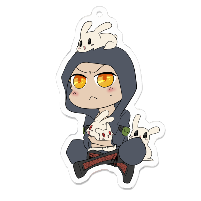 アクリルキーホルダー - 70 x 70 (mm)