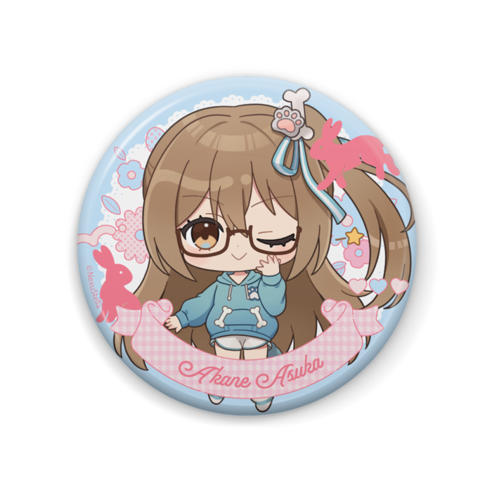 【茜あすか】イースター 缶バッジ 57mm